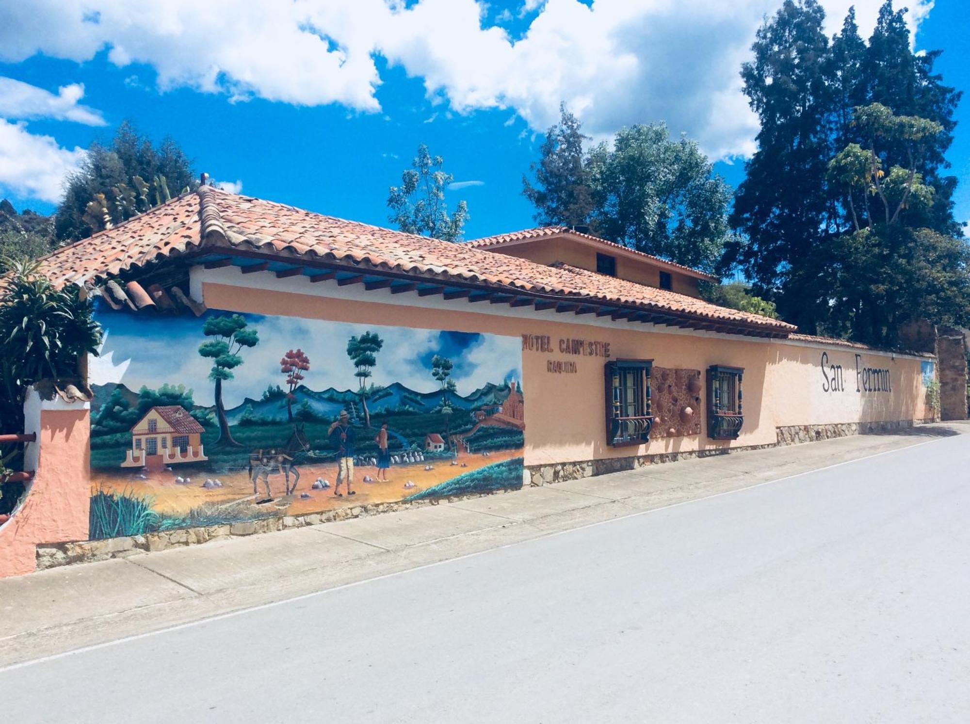 Hosteria Campestre San Fermin Ráquira Zewnętrze zdjęcie