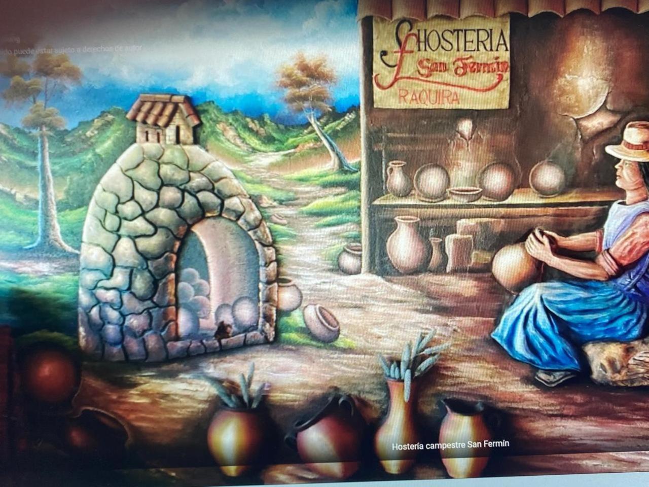 Hosteria Campestre San Fermin Ráquira Zewnętrze zdjęcie